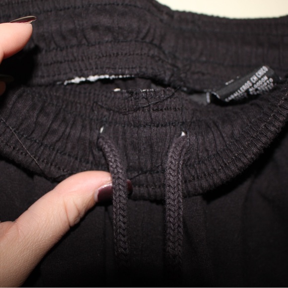 Athletic Works Men’s Black Jogger Sweatpants with “07” Detail - Size Small - Picture 7 of 9